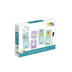 BABEBI - ALFABETO ILUSTRADO ESCREVA E APAGUE EM MADEIRA 4 ANOS na internet