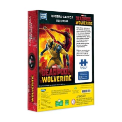 TOYSTER - QUEBRA CABEÇA - DEADPOOL WOLVERINE - 500 PC - Mamu Kids Store