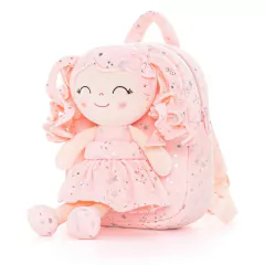 GLOVELEYA - MOCHILA COM BONECA SPRING STARS - ROSA