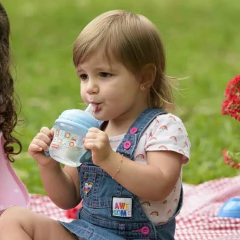 FISHER PRICE - COPO DE TRANSIÇÃO BICO E ALÇA REMOVÍVEL 150ML - AZUL na internet