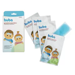 BUBA - GEL ADESIVO PARA ALIVIAR A FEBRE RESFRIAMENTO INSTANTÂNEO