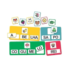 BABEBI - JUNTANDO SILABAS JOGO PEDAGÓGICO DE MADEIRA 6 ANOS na internet