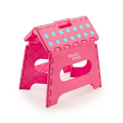 Imagem do MULTIKIDS - BANQUINHO MULTIUSO DOBRÁVEL MENINA ROSA 80KG