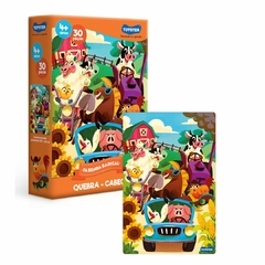 TOYSTER - QUEBRA CABEÇA FAZENDA RADICAL 30 PEÇAS