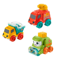 FISHER PRICE - VEÍCULO DIVERTIDO COM ATIVIDADES SENSORIAIS