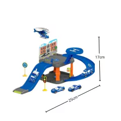 PAIS E FILHOS - ESTACIONAMENTO POLÍCIA PISTA DE CARRINHO 25 PEÇAS - comprar online