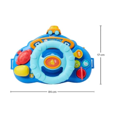 BUBA - VOLANTE MUSICAL COM ESPELHO E SONS DE BUZINA E DE PARTIDA - comprar online