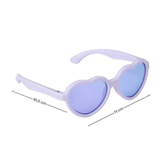BUBA - ÓCULOS DE SOL COM PROTEÇÃO UV CORAÇÃO P 3-36M - LILÁS - comprar online