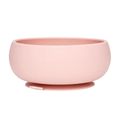 BUBA - BOWL DE SILICONE COM VENTOSA CLOUDY - ROSA