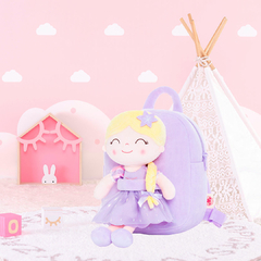 GLOVELEYA - MOCHILA COM BONECA PRINCESA ENCANTADA - RAPUNZEL - comprar online