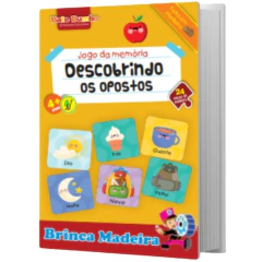 BATE BUMBO - JOGO DA MEMÓRIA DIDÁTICO DESCOBRINDO OPOSTOS - comprar online
