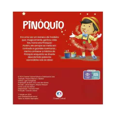 CIRANDA CULTURAL - PINÓQUIO LIVRO INFANTIL CONTO CLÁSSICO - Mamu Kids Store