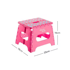 MULTIKIDS - BANQUINHO MULTIUSO DOBRÁVEL MENINA ROSA 80KG - comprar online
