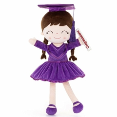 GLOVELEYA - BONECA 40CM SPRING FORMATURA - COM NOME - Mamu Kids Store