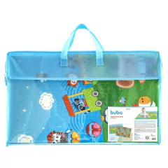 BUBA - TAPETE DOBRÁVEL DUPLA FACE HAPPY FRIENDS 195CM - Mamu Kids Store