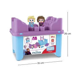 ELKA - BLOCOS DE MONTAR PLAYSET BLOCOS MÁGICOS FROZEN 40PC - comprar online