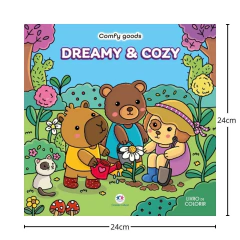 LIVRO DE COLORIR DREAMY AND COZY COMFY GOODS - CIRANDA CULTURAL - comprar online