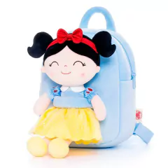 GLOVELEYA - MOCHILA COM BONECA PRINCESA ENCANTADA - BRANCA DE NEVE