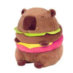 PELÚCIA CAPIVARA HAMBURGUER 30CM HAN BÃO