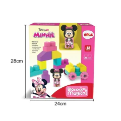 ELKA - BLOCOS DE MONTAR MÁGICOS DISNEY MICKEY MOUSE - MINNIE - comprar online