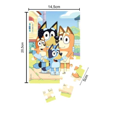 ELKA - PUZZLE PROGRESSIVO BLUEY 12, 20 E 30 PEÇAS - Mamu Kids Store