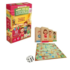 SOPECCA - MINHA VIDA NA ESCOLA JOGO DE TABULEIRO DIDÁTICO