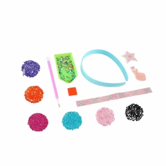ESTRELA - KIT TIARA E STICKERS COM DIAMANTES - LULUCA - comprar online