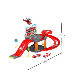 PAIS E FILHOS - ESTAÇÃO DE BOMBEIRO PISTA DE CARRINHO 25 PEÇAS - comprar online
