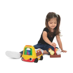 MERCOTOYS - CARRINHO TRUCKIDS FAZENDINHA COM BICHINHOS - Mamu Kids Store
