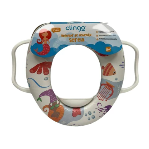 CLINGO - REDUTOR DE ASSENTO ALMOFADADO FEMININO SEREIA