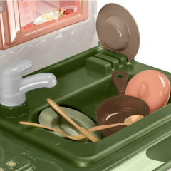 ROMA - COZINHA INFANTIL BIG KITCHEN VERDE FAZ DE CONTA na internet