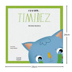 CIRANDA CULTURAL - E SE EU SENTIR... TIMIDEZ LIVRO DE SENTIMENTOS - comprar online