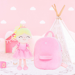GLOVELEYA - MOCHILA COM BONECA PRINCESA ENCANTADA - AURORA - loja online