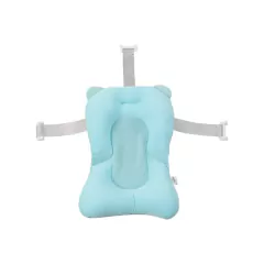 ALMOFADA DE BANHO AJUSTÁVEL E DOBRÁVEL PARA RECÉM-NASCIDO - AZUL - loja online