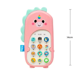 BUBA - CELULAR DE BRINQUEDO PHONE BÍLINGUE BUBA ZOO UNICÓRNIO - comprar online