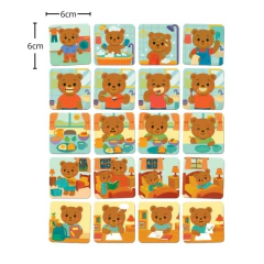 BABEBI - SEQUÊNCIA DIA A DIA DO URSINHO ROTINA DIVERTIDA - comprar online