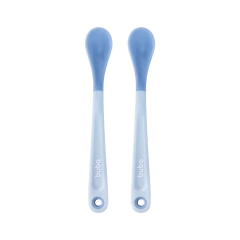 Imagem do BUBA - KIT 2 COLHERES TERMOSSENSÍVEIS - AZUL