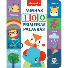 LIVRO MINHAS 100 PRIMEIRAS PALAVRAS - FISHER PRICE
