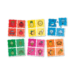 BABEBI - CONHECENDO AS CORES QUEBRA-CABEÇA DE MADEIRA 2 ANOS - Mamu Kids Store