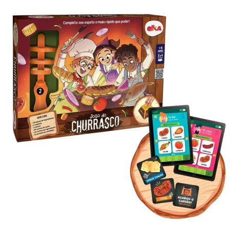 ELKA - JOGO DO CHURRASCO EDUCATIVO +5ANOS