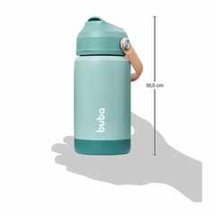 BUBA - COPO TÉRMICO PAREDE DUPLA COM CANUDO 300ML - FOREST - comprar online