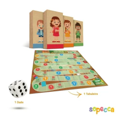 SOPECCA - MINHA VIDA NA ESCOLA JOGO DE TABULEIRO DIDÁTICO - loja online