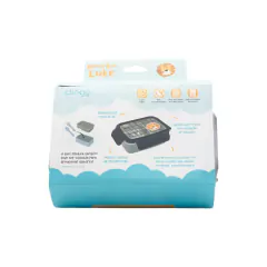 CLINGO - BENTO BOX INOX COM DIVISÓRIAS - LUKE - loja online