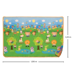 BUBA - TAPETE DUPLA FACE BABY - HAPPY FRIENDS na internet