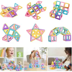 BRINQUEDO MINI BLOCOS MÁGNETICOS CANDY COLORS 50 PEÇAS - comprar online