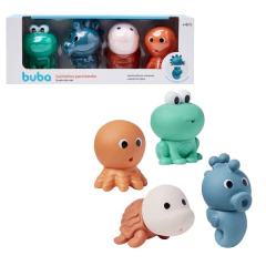 BUBA - BICHINHOS PARA BANHO LAVÁVEIS FUNDO DO MAR
