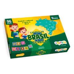 SOPECCA - JOGO DIDÁTICO CAPITAIS DO BRASIL SILÁBICO 96 PÇS - comprar online