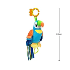 BUBA - CHOCALHO DE ATIVIDADES PELÚCIA PAPAGAIO DIDI - comprar online