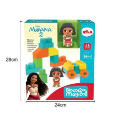 ELKA - BLOCOS DE MONTAR MÁGICOS DISNEY PRINCESA - MOANA na internet