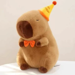 PELÚCIA CAPIVARA FELIZ ANIVERSÁRIO 26CM HAPPY BIRTHDAY na internet
